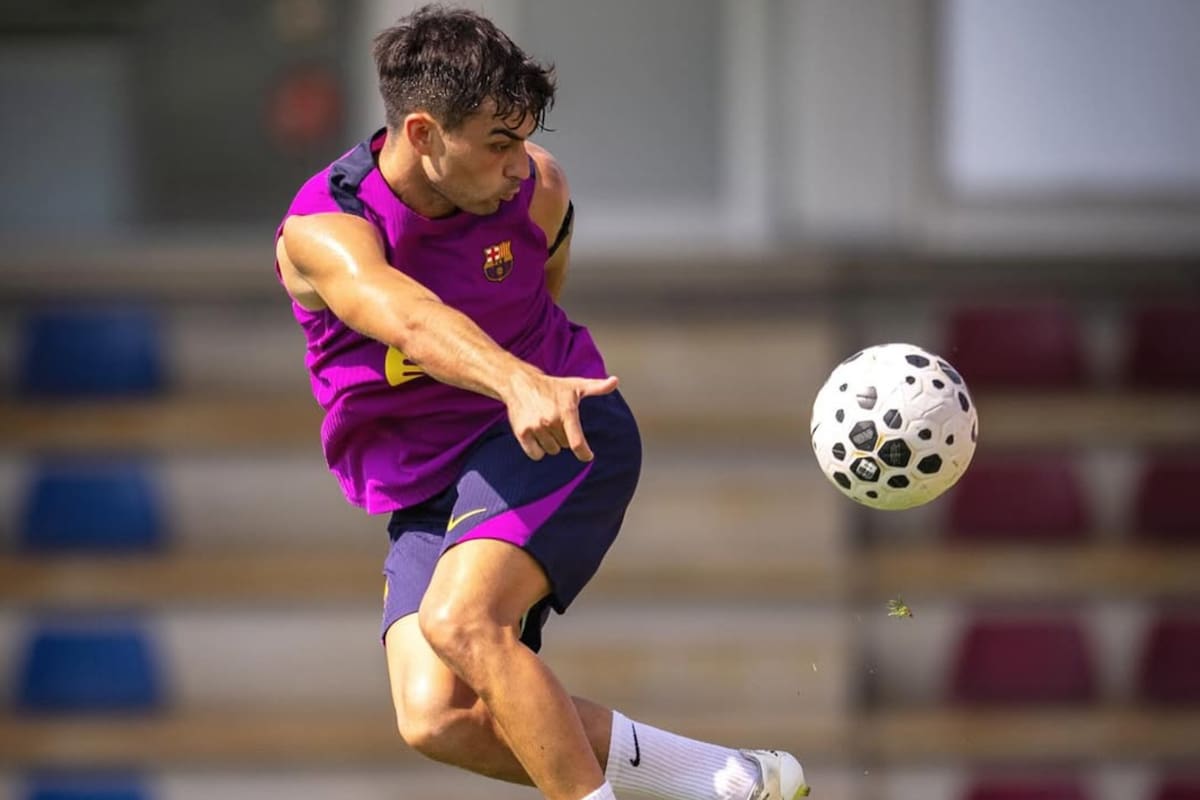El joven español es una de las figuras del Barcelona (Foto: @pedri)