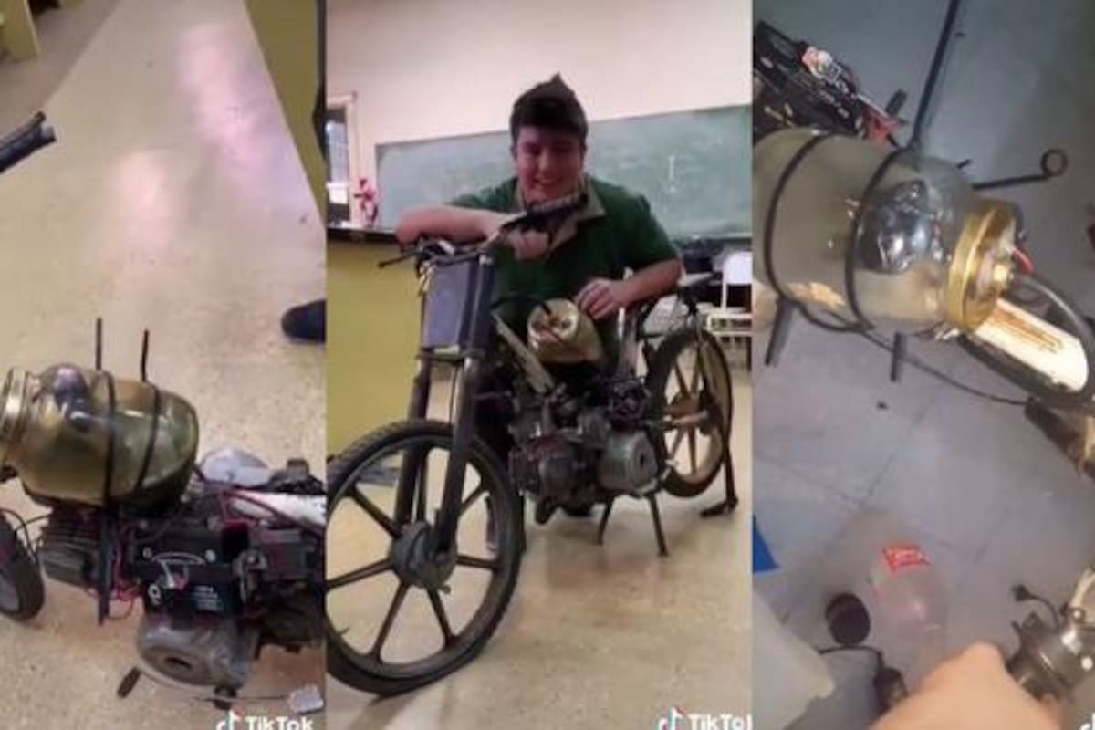 El joven estudiante tan solo tiene 18 años