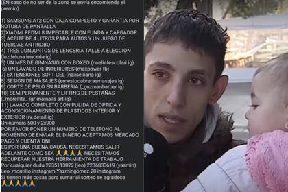 El joven habló con medios locales sobre lo sucedido y también compartió los detalles del sorteo en su cuenta de Facebook