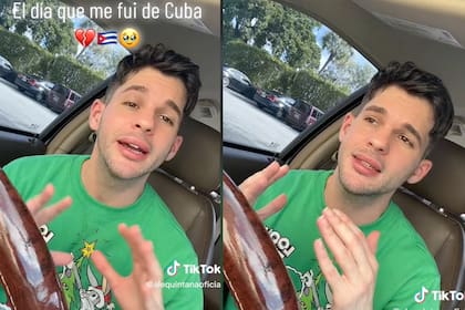 El joven locutor cubano narró cómo fue el día en el que su país para iniciar una nueva vida en Estados Unidos