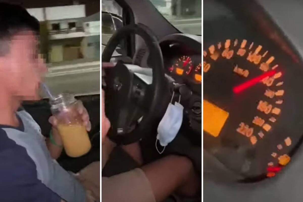 El joven manejó a 140km/h por la avenida Independencia