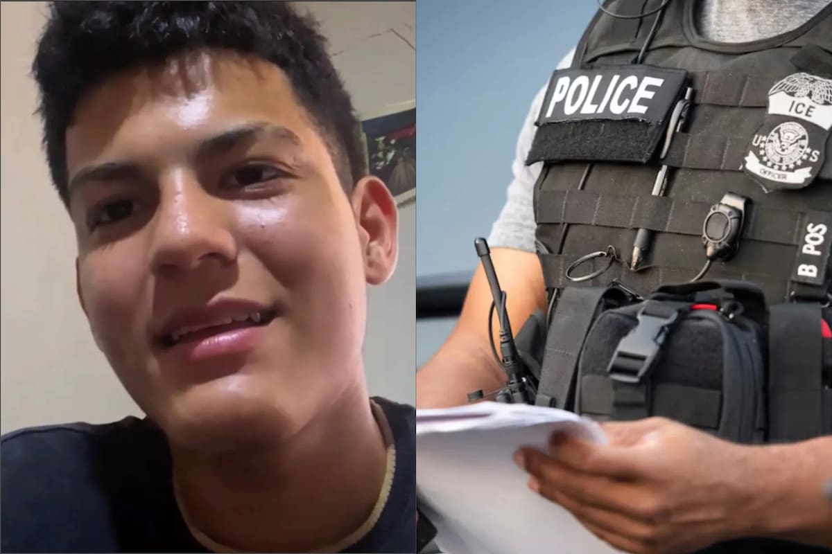 El joven menor de edad fue deportado de EE.UU. y enviado a Honduras tras ser detenido por el ICE