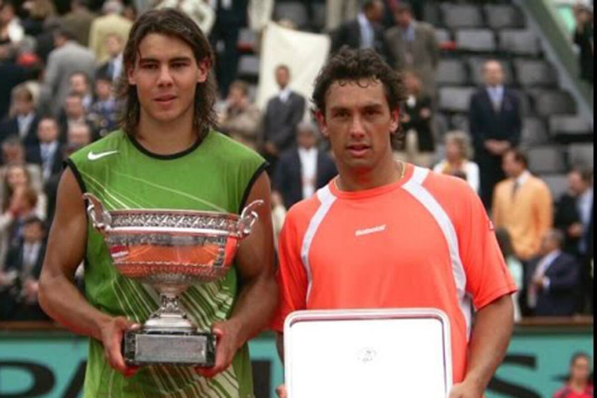 El joven Nadal, copa en mano; Puerta, el inesperado finalista
