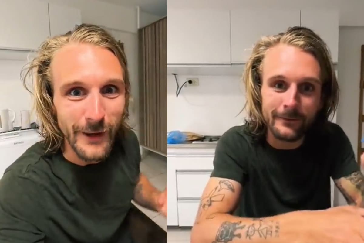 El joven noruego quedó fascinado con un producto que solo vio en Argentina (Captura video)