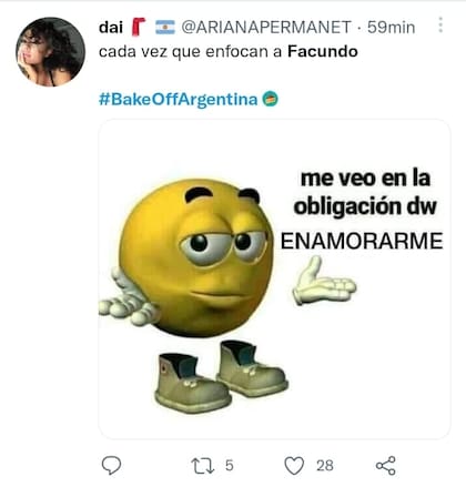El joven pastelero tiene un club de fans en redes sociales