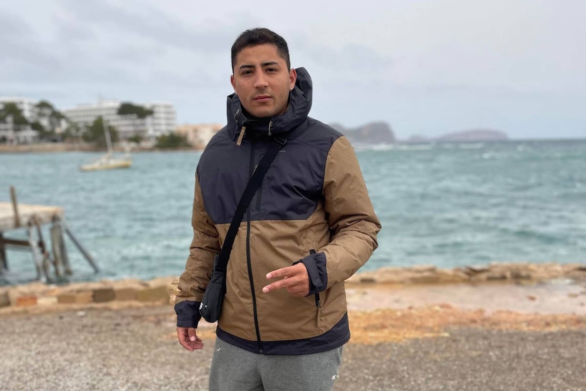 El joven que murió