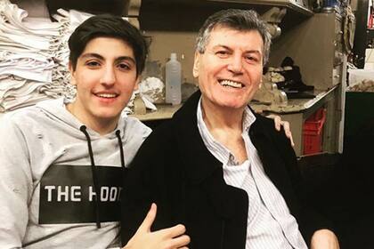 El joven, que da sus primeros pasos como actor, homenajeó a su padre con sentidas palabras, en las redes sociales