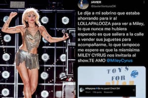 El joven recibió la invitación de Miley