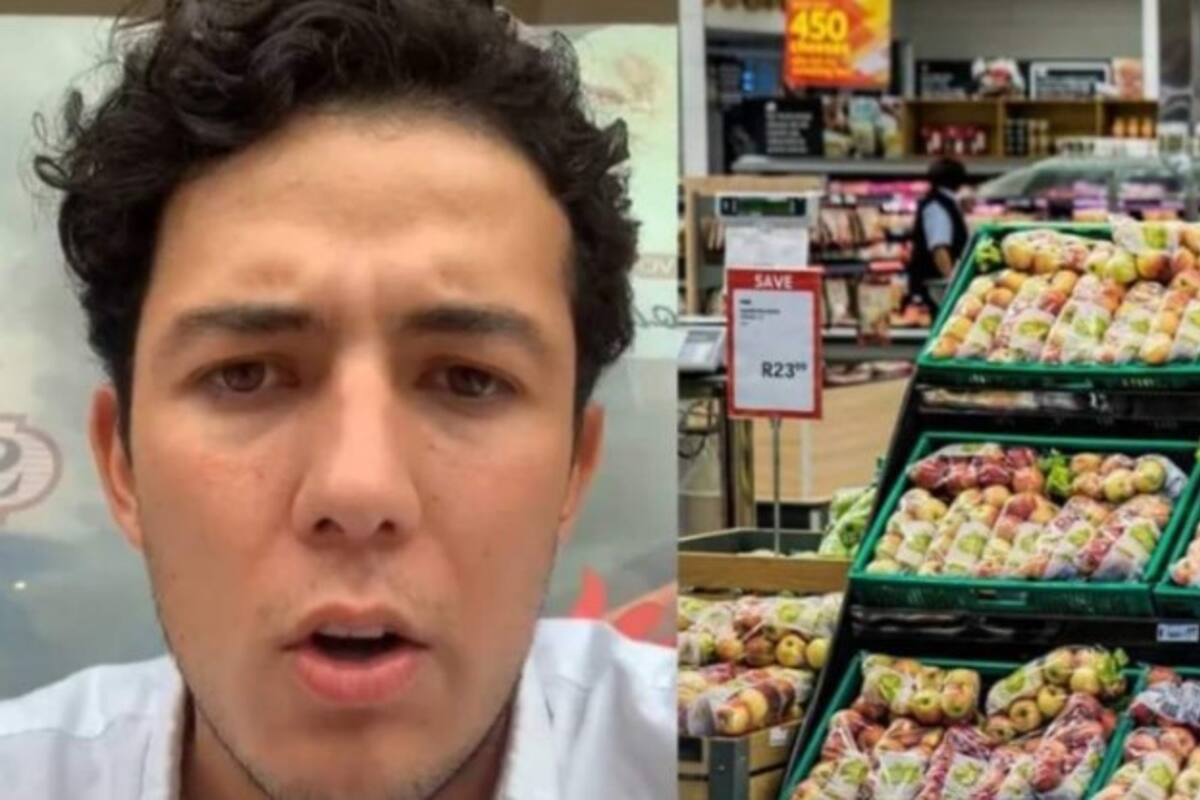 El joven relató lo que le tocó vivir junto a su madre en un supermercado.