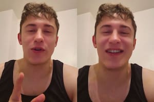 El joven ruso generó risas con motivo de la curiosa frase argentina que le repitieron una y otra vez