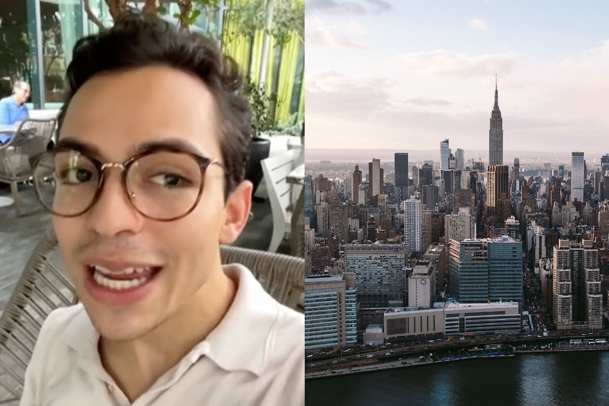 El joven salió de Colombia y vivió en Nueva York por un tiempo, pero se arrepintió casi de inmediato