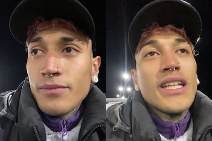 El joven venezolano relató con mucho humor lo que le ocurrió al comprar un choripán