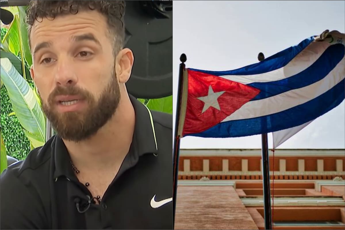 El joven viajó desde Miami a Cuba luego de que su madre le avisara que iban a operar a su abuela