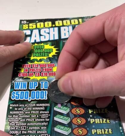 El juego de US$50 ofrece premios que van desde US$50 hasta US$500 mil