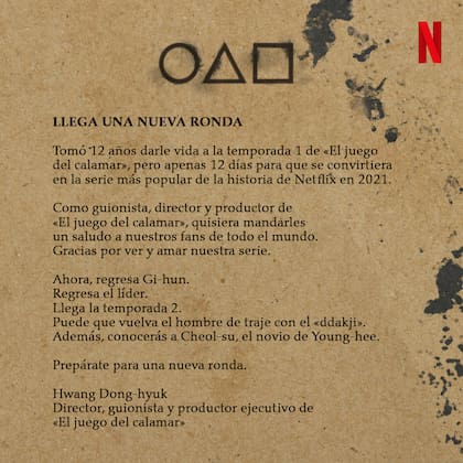 El juego del calamar 2