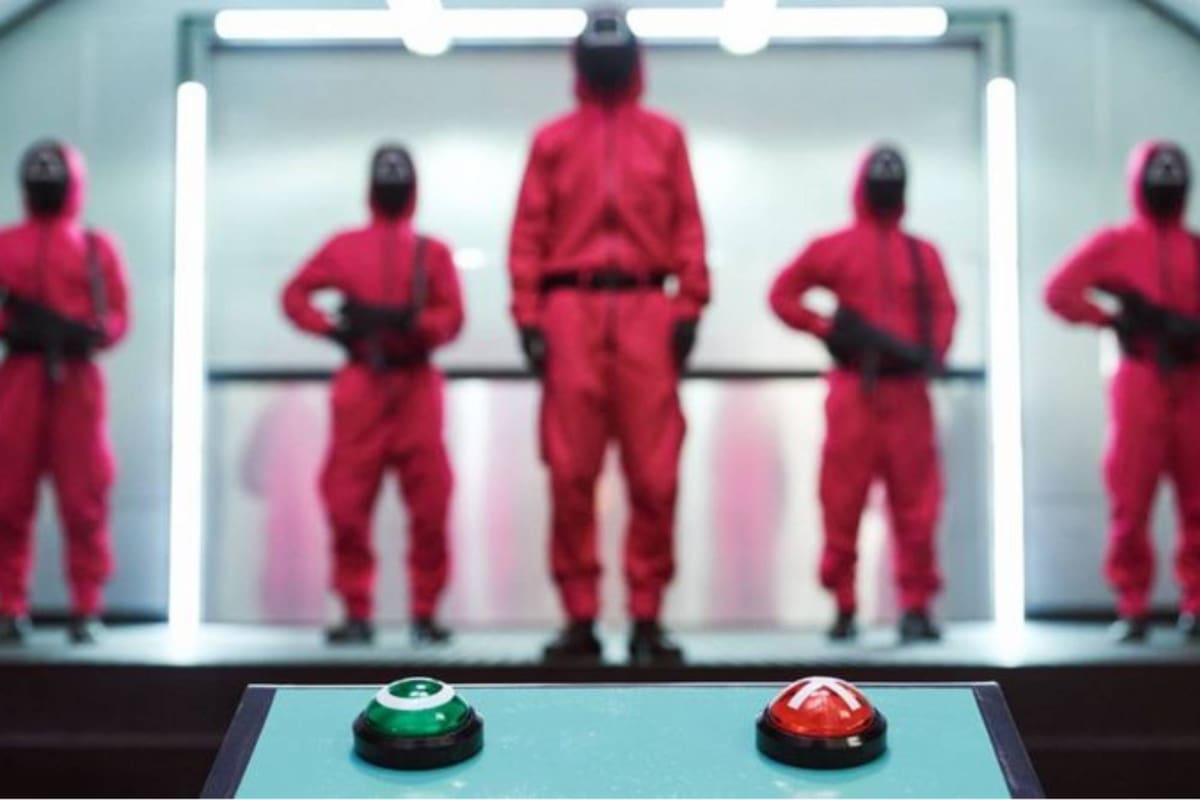 El juego del calamar presenta efectos visuales sorprendentes