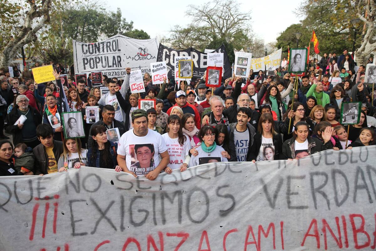 El jueves pasado, al cumplirse un mes de los hechos, San Miguel del Monte se movilizó para exigir justicia
