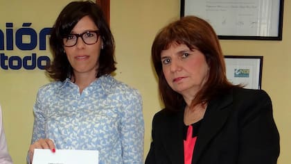Laura Alonso y Patricia Bullrich, cuando las dos eran diputadas