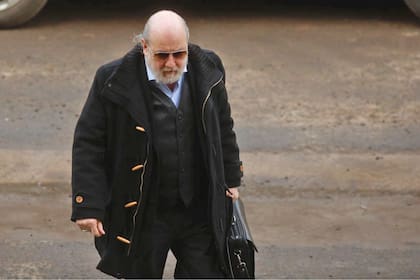 El juez Claudio Bonadio al llegar a los tribunales de Comodoro Py