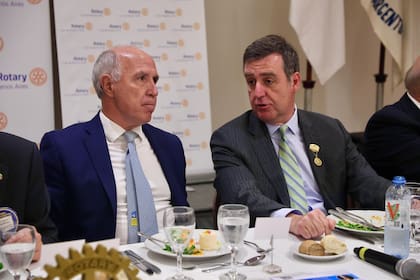 El juez de la Corte Suprema de Justicia, Ricardo Lorenzetti, expuso ante el Rotary Club de Buenos Aires
