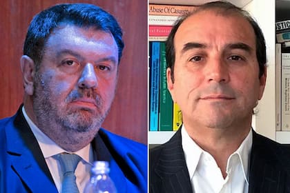El juez federal Ariel Lijo y el académico Manuel García-Mansilla, los dos candidatos de Javier Milei para integrar la Corte Suprema