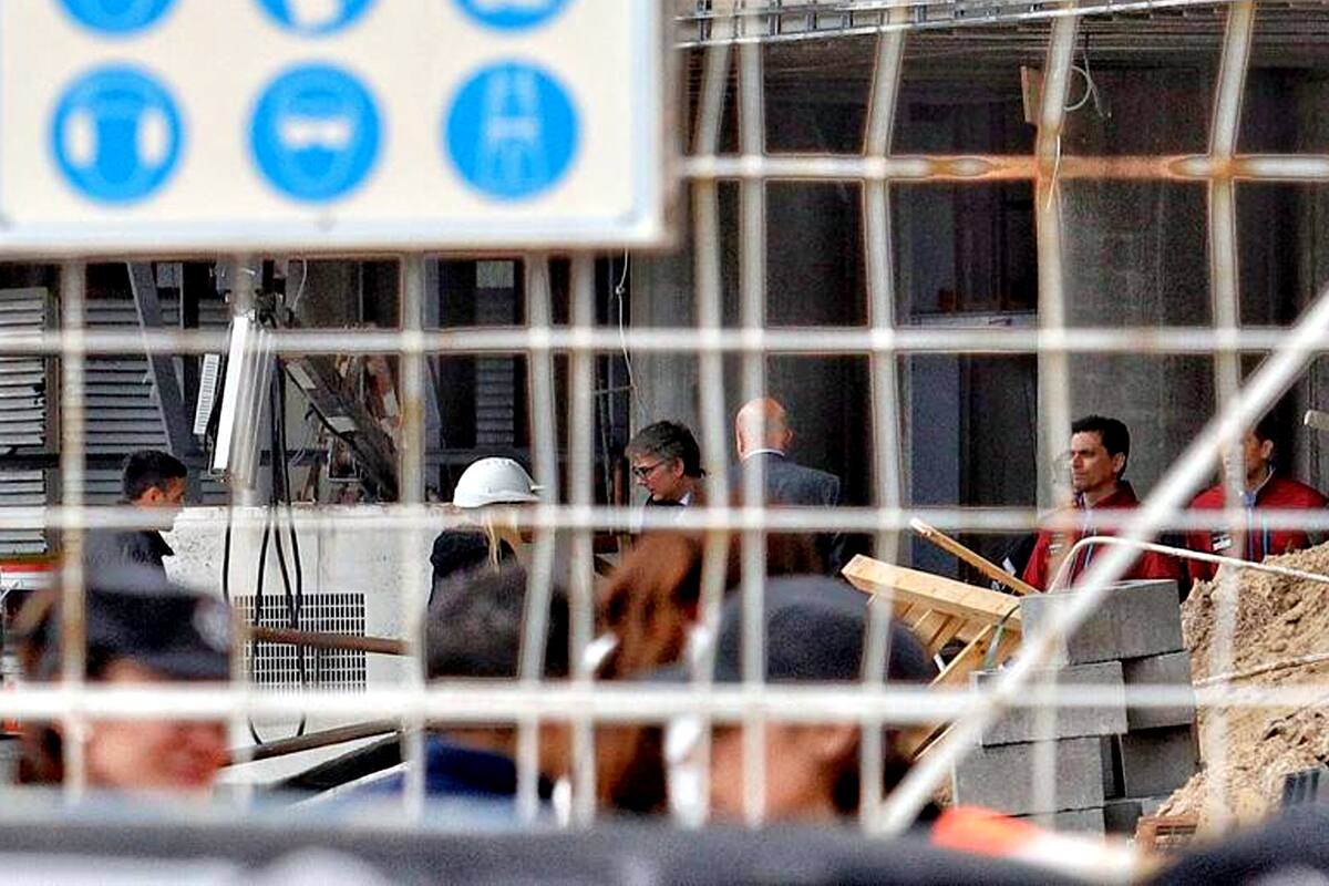 El juez que actúa en la causa del derrumbe presente en la obra del aeropuerto de Ezeiza