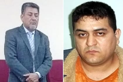 El juez salteño Edgardo Laurenci y el condenado a perpetua al que le dio salidas transitorias y se fugó, Lino Ademar Moreno