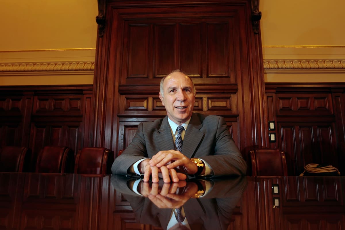 El juez supremo Ricardo Lorenzetti