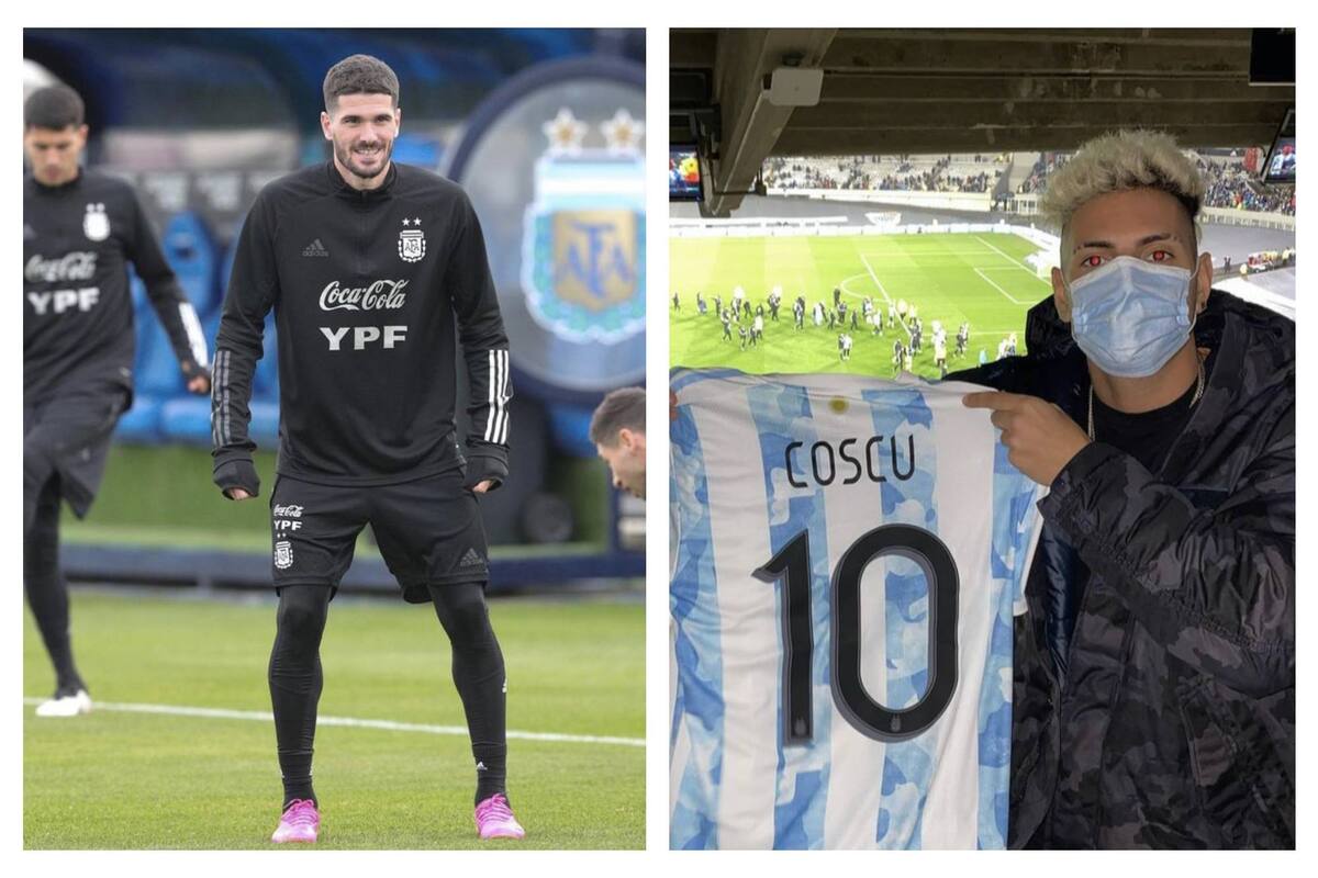 El jugador de la Selección argentina le contestó al streamer