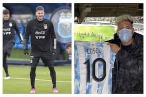 El jugador de la Selección argentina le contestó al streamer