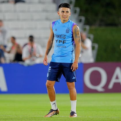 El jugador de la selección argentina que se señaló fue Thiago Almada