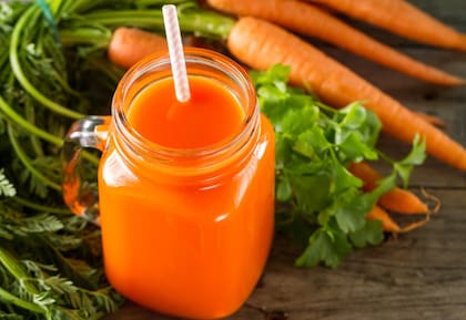 El jugo de zanahoria se convirtió en una opción muy popular
