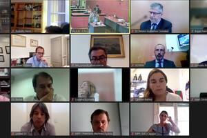 El juicio, por Zoom