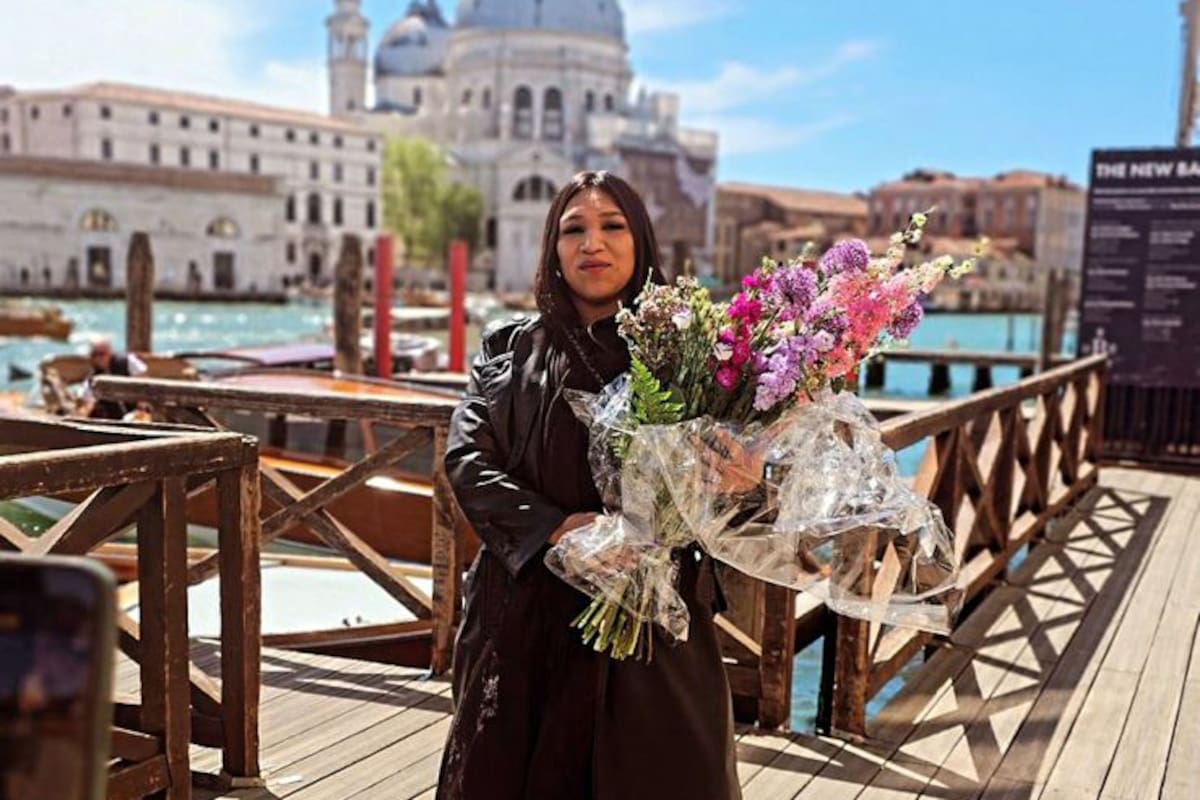 El jurado de Venecia distinguió a la Chola Poblete como la Artista Contemporánea de la 60° edición de la Bienal: "Es un honor para mí: soy la primera artista trans y marrona de la Argentina que logra llegar a la Biennale. Argentina no es blanca"