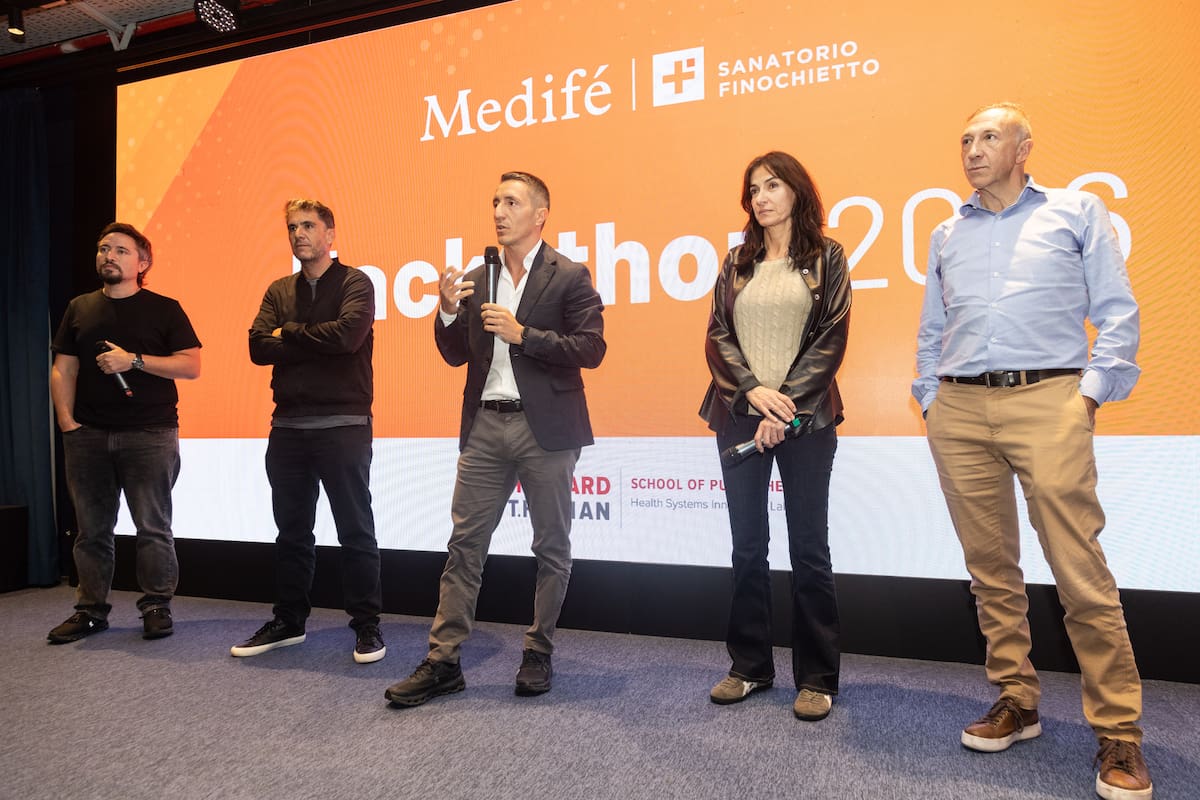El jurado del Hackathon estuvo integrado por directivos de Medifé y del Sanatorio Finochietto, empresas anfitrionas en Buenos Aires.