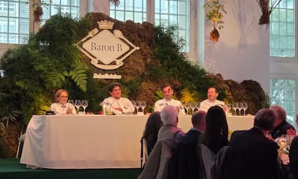El jurado: Dolli Irigoyen, Mauro Colagreco, Gabriel Oggero y Gonzalo Aramburu