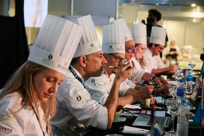 El jurado estuvo integrado por un panel de expertos que incluyeron a dos reconocidos maestros del helado artesanal europeo