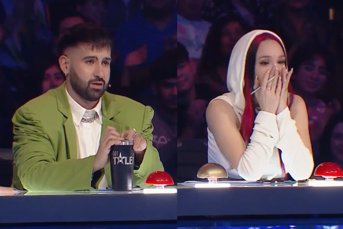 El jurado se mostró visiblemente emocionado ante la actuación