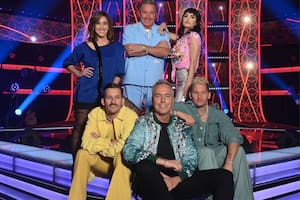 El jurado y el conductor de La Voz Argentina (Foto: Instagram/@lalioficial)