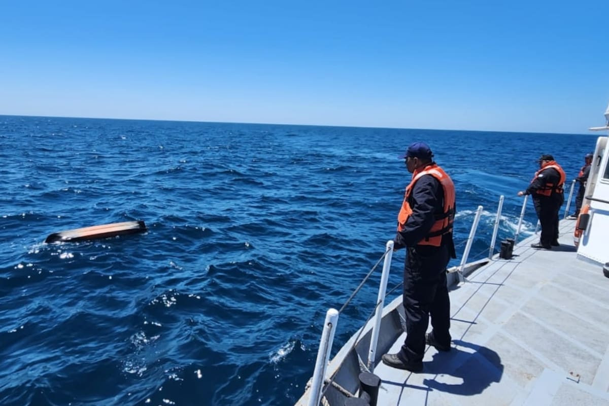 El kayak del joven desaparecido en Claromecó
