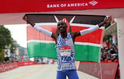 El keniano Kelvin Kiptum, la nueva figura del atletismo mundial