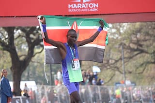 El keniata Bethwel Kibet Chumba se impuso en la Maratón de Buenos Aires entre más de 16.000 inscriptos