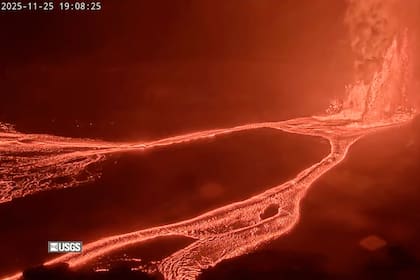 El Kilauea expulsa fuentes de lava por trigésima séptima vez desde que comenzó su erupción el año pa