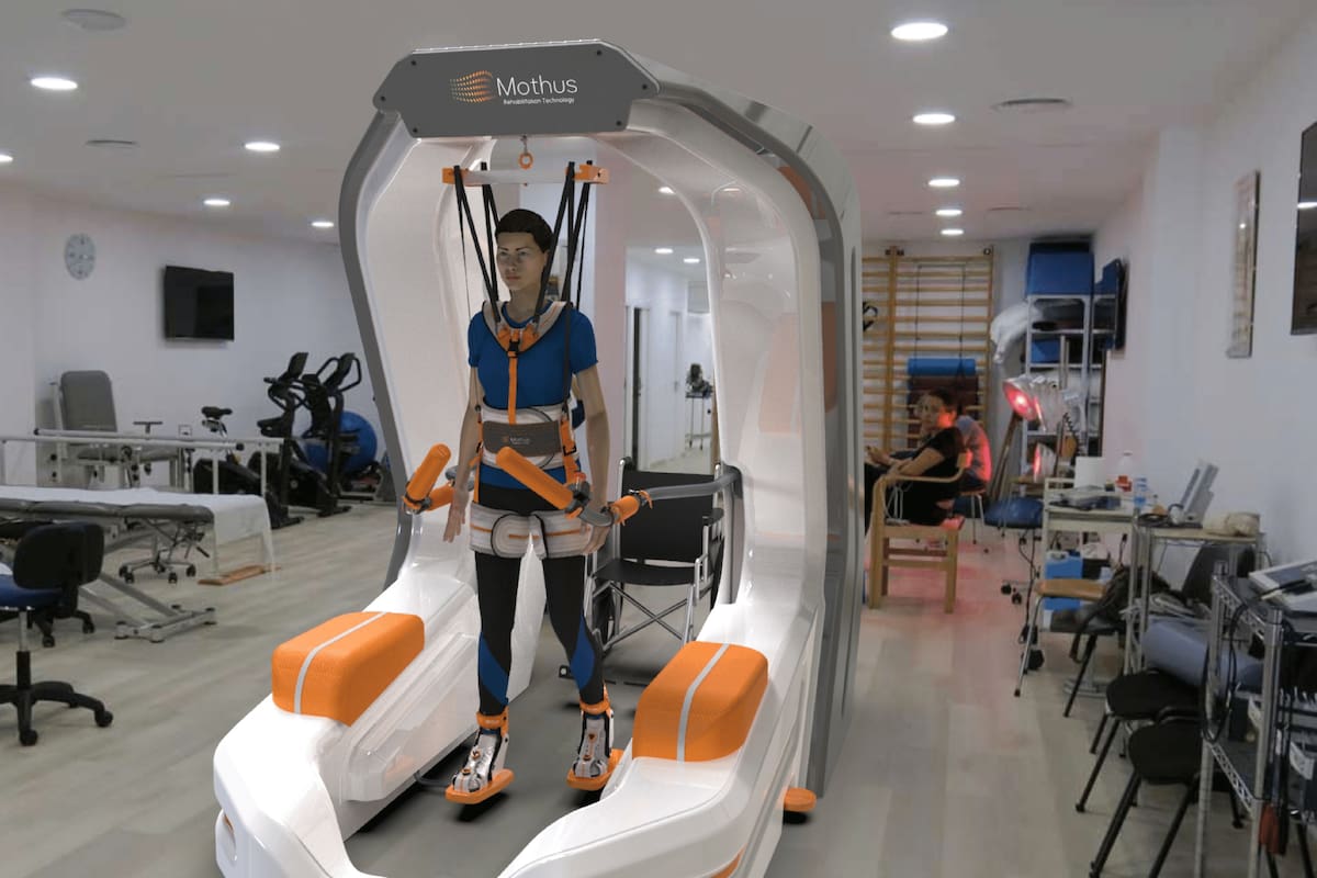 El Kinebot es un sistema robotizado que permite reducir costos y tiempos en las terapias de rehabilitación de pacientes que se recuperan de un ACV o afecciones similares