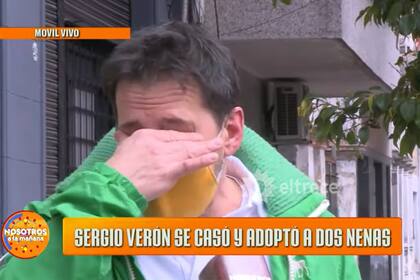 El kinesiólogo y profesor de educación física de "Cuestión de peso" habló del proceso de adopción junto a su marido Franco Verdoia.