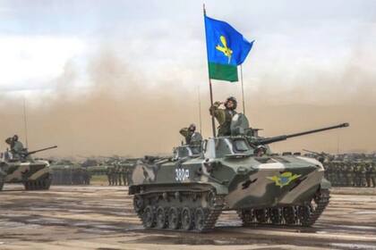 El Kremlin movilizó a la 56ª Brigada Aerotransportada, una de las fuerzas que utilizó en los conflictos de Afganistán y Chechenia
