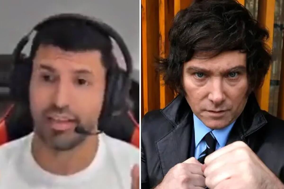 El Kun Agüero criticó el impuesto al patrimonio y generó una reacción eufórica de Javier Milei.