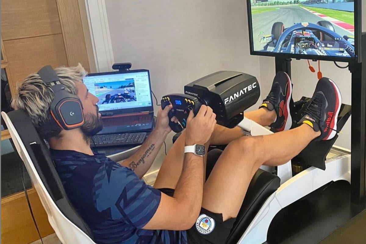 El Kun Agüero es uno de los famosos argentinos que más presencia tiene en Twitch