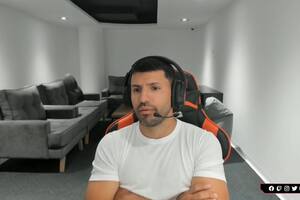 El Kun Agüero habló sobre su estado de salud en streaming