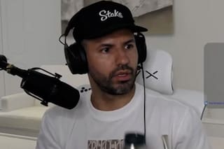 El desopilante comentario del Kun Agüero sobre su hijo en medio de la transmisión de Champions
